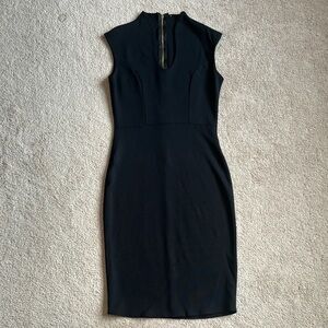 Elegant Black Sleeveless Dress